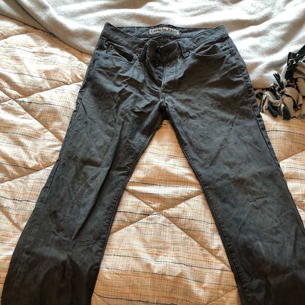 Express black jeans